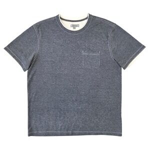 Y2k Layered Look Method Mens Pocket Skater Grunge 2000s Punk T-Shirt Size M